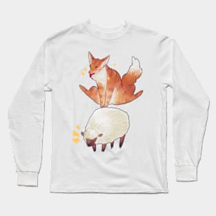 funny fox Long Sleeve T-Shirt